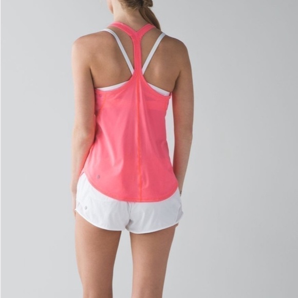 Lululemon - Bright Pink Racerback Fast Lane Singlet - Picture 8 of 11